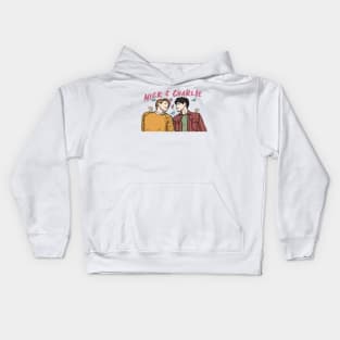 Nick And Charlie Happy Time Kids Hoodie